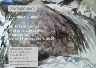 Santiago Mayo, La piedra y el agua
