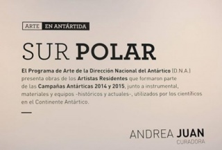 Sur Polar VI, Arte + Ciencia en la Antártida