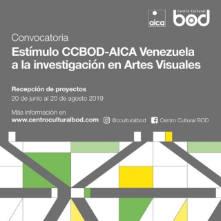 Estímulo CCBOD-AICA Venezuela a la Investigación en Artes Visuales