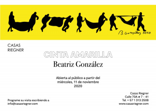 Beatriz González. Cinta Amarilla