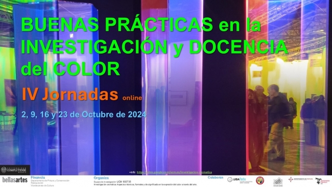 Buenas Prácticas en la Investigación y Docencia del Color - IV Jornadas online