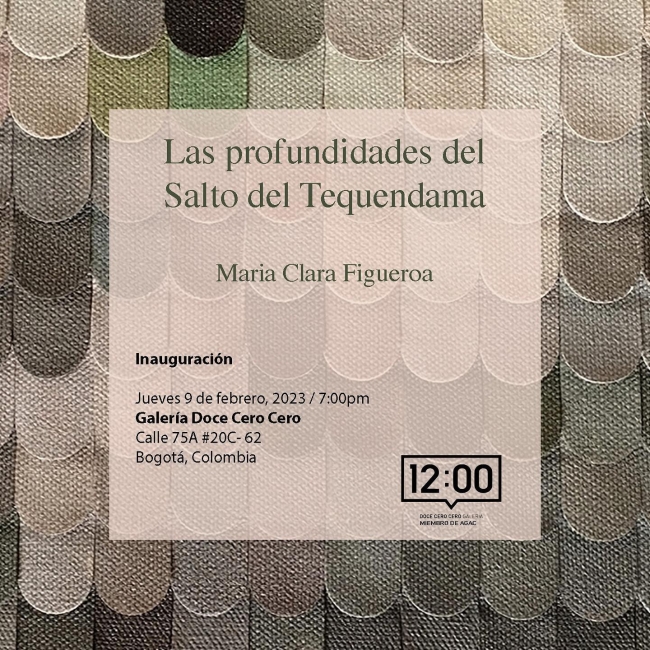 María Clara Figueroa. Las profundiades del Salto del Tequendama