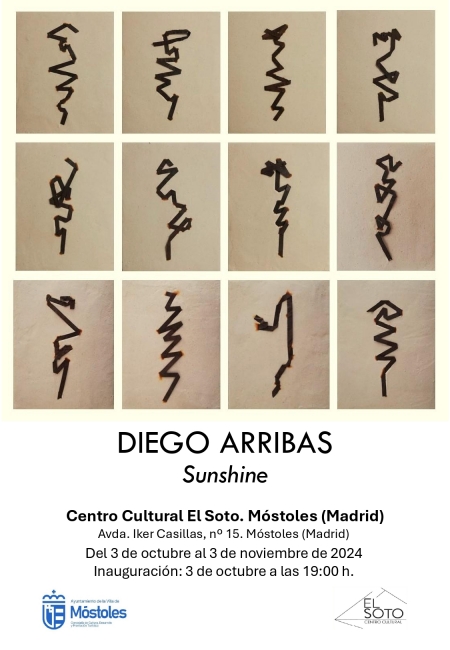 CARTEL EXPOSICIÓN DIEGO ARRIBAS