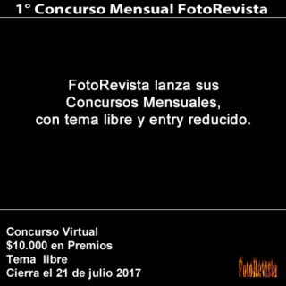 1° Concurso Mensual FotoRevista