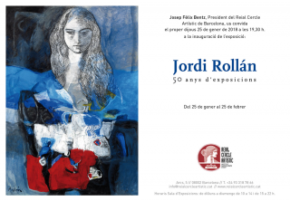 Jordi Rollán. 50 anys d'exposicions