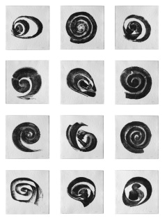 Espiral de la rosa. Grabados — Cortesía de la Fundación de Arte y Pensamiento Martín Chirino