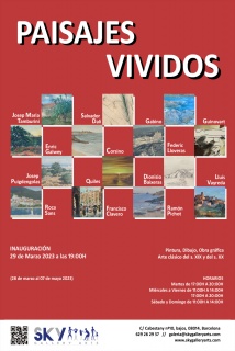 EXPOSICIÓN “PAISAJES VIVIDOS” @ SKY GALLERY ART´S, BARCELONA @ Arte clásico del s. XIX y del s. XX