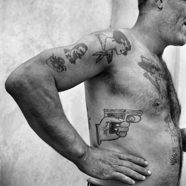 Nicolás Muller, Tatouages, Bordeaux, France, 1938