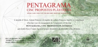 Pentagrama Cinc propostes Plàstiques