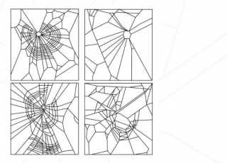 Dibujos de telarañas bajo la influencia de diversas drogas psicoactivas por la araña casera común (Araneus diadematus)
