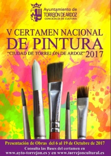 V Certamen Nacional de Pintura Ciudad de Torrejón de Ardoz 2017