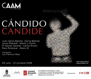 Cartel de la exposición 'Cándido Candide'