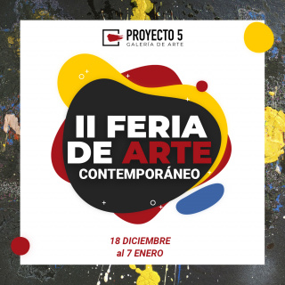 Cartel anunciador II Feria de Arte Contemporáneo