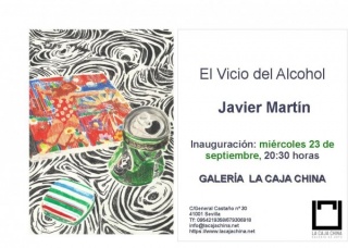 Javier Martín, El Vicio del Alcohol