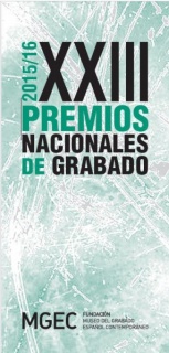 XXIII Premios Nacionales de Grabado 2015/16