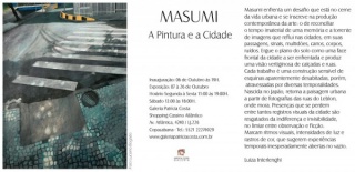 Masumi Yamaguchi, A Pintura e a Cidade