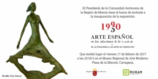 1950-1990, Arte Español en las colecciones de la C.A.R.M. De la Posguerra a las Artes en Transición