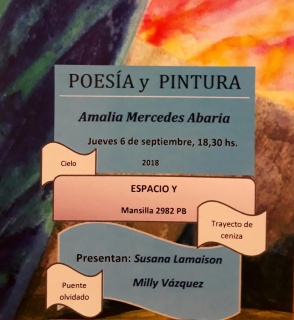 Flyer "Poesía y Pintura"
