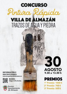 Concurso de Pintura Rápida Trazos de Agua y Piedra - Almazán 2019