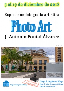 Cartel exposición fotografía artística Photo Art
