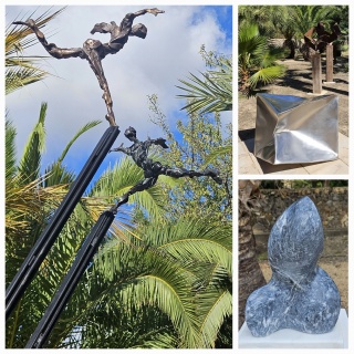 Esculturas de piedra, hierro y bronce — Imagen cortesía de Monique Neyzen