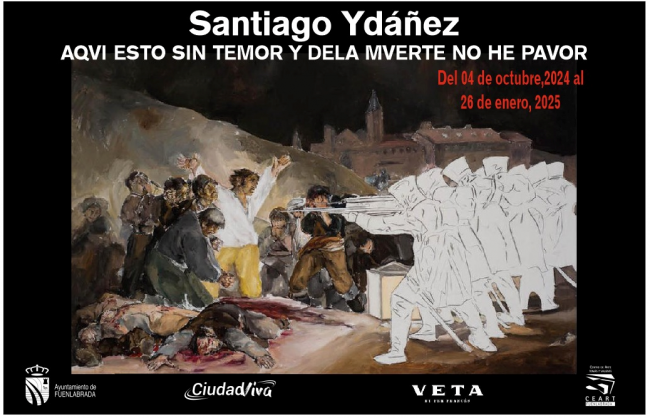 Santiago Ydáñez. Aqvi esto sin temor dela mverte no he pavor