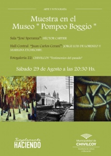 Muestra en el Museo Pompeo Boggio