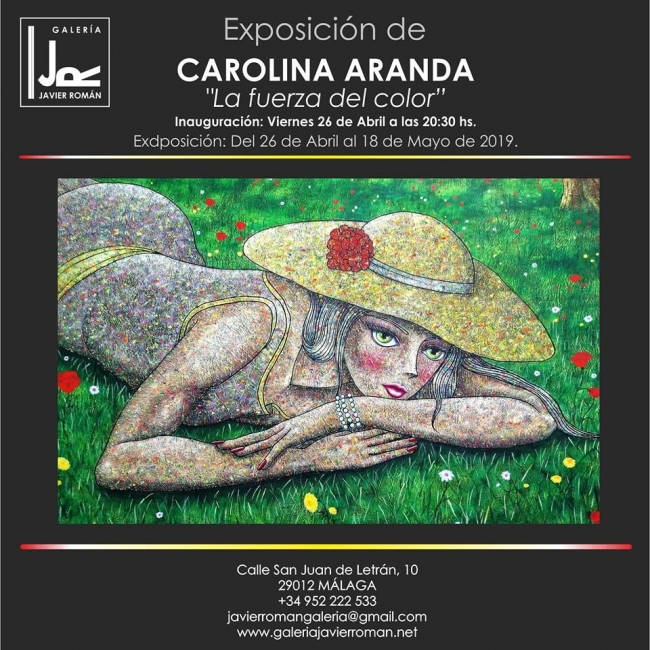 Carolina Aranda. La fuerza del color