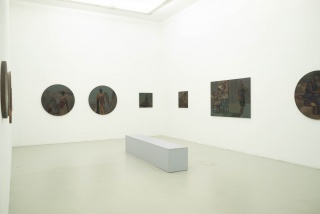 Vista de la exposición "Apócrifos" de Miguel Afa