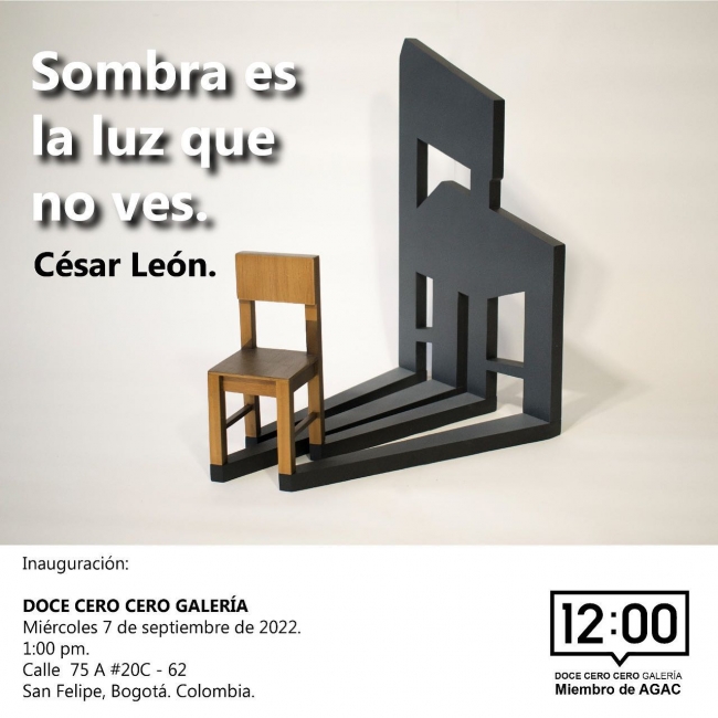 César León. Sombra es la luz que no ves