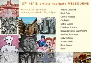 37° 48´ S: artists navigate Melbourne