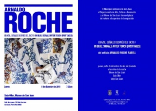 Arnaldo Roche, In Blue: Signals After Touch (Frontages)