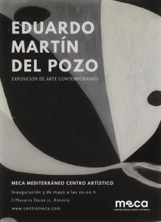 Invitación Exposición en MECA de Eduardo Martín del Pozo