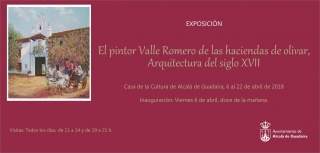El pintor Valle Romero de las haciendas de olivar.