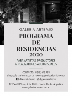 Galería Artemio: Programa de Residencias 2020