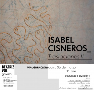 Isabel Cisneros. Traslaciones II