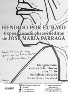 José María Párraga, Hendido por el rayo