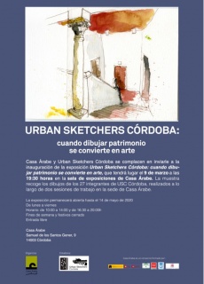 Urban Sketchers Córdoba: Cuando dibujar patrimonio se convierte en arte