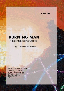 Römer + Römer. Burning Man. The climbing spectators