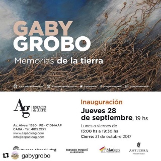 GABY GROBO. MEMORIAS DE LA TIERRA