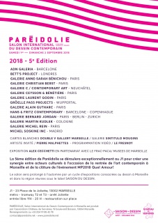 Paréidolie-Salon International du dessin contemporain 2018