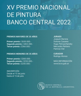 XV Premio Nacional de Pintura Banco Central 2022