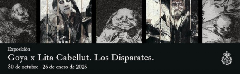 Goya x Lita Cabellut. Los Disparates. “Mísera humanidad, la culpa es tuya”