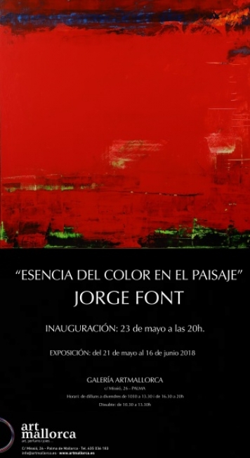 Jorge Font. Esencia del color en el paisaje