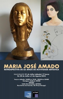 Maria José Amado. Retrospectiva de 65 años de actividade artística