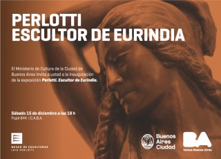Perlotti. El escultor de Eurindia. Imagen cortesía Ministerio de Cultura de la Ciudad de Buenos Aires