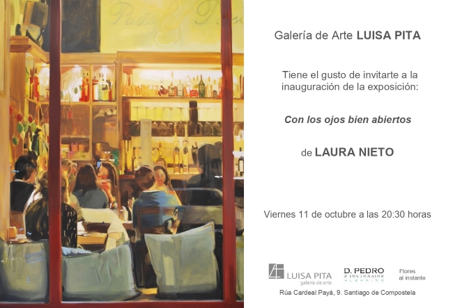 Laura Nieto. Con los ojos bien abiertos — Cortesía de la Galería de Arte Luisa Pita