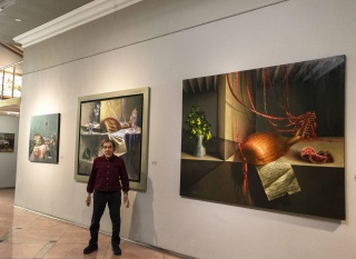 David Manzur en la galería