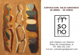 Cartel Exposición Julio Sanjurjo
