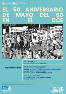 Mayo del 68. Imagen cortesía Prensa CCE